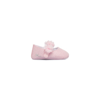Ballerine primi passi rosa da bambina con fiorellini Chicco Nedela, Brand, SKU k211000024, Immagine 0